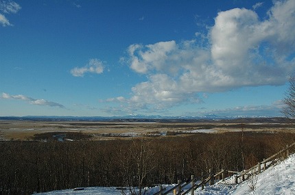 釧路湿原の細岡展望台